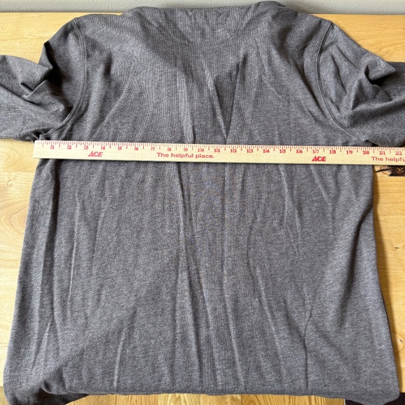 FAHERTY SUFFOLK 1/4 ZIP PULLOVER SWEATER COTTON MODAL PREPPY BUSINESS CASUAL M - Picture 9 of 13